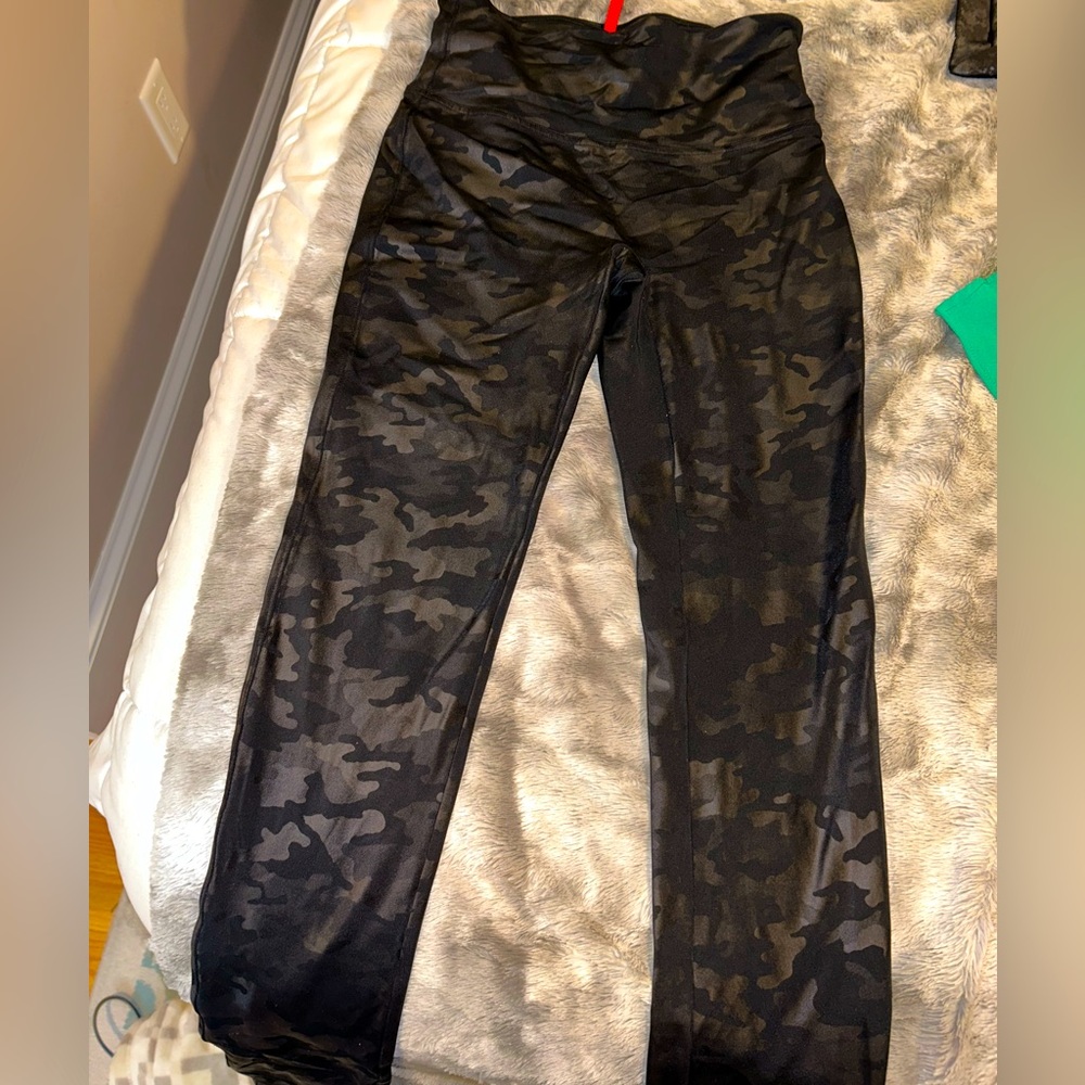 Spanx camo leggings